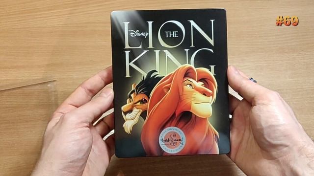 Король Лев - 4K Обновление Коллекции (№1) Распаковка Steelbook
