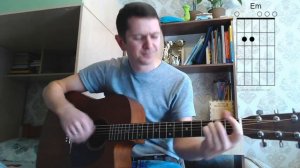 Стук - КИНО на гитаре кавер Серёга Шевченко