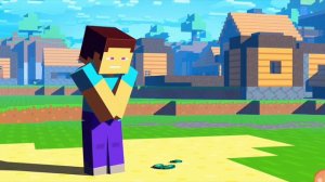 🐔око Эндера сделало это со Стивом ?!?!/Алекс и Стив/Майнкрафт анимация