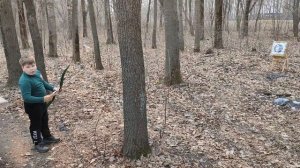 Стрельба из детского лука