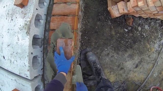 Урок №10.3. Бут .Цепная кладка стены в 1 кирпич(250 мм) смотреть онлайн