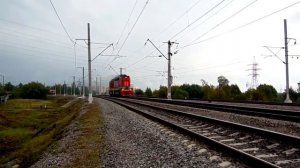 Тепловоз ТЭМ14-0039 (ТЧЭ-23) на \/ Международном жел.-дор. салоне техники и технологий "ЭКСПО 1520".