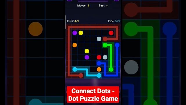 #Level144 Connect Dots - Dot Puzzle Game #Shorts