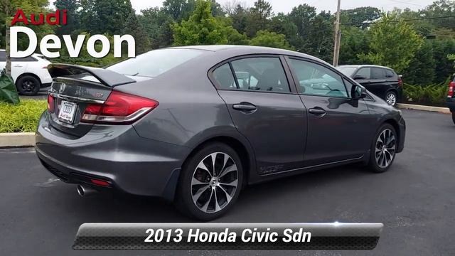 Used 2013 Honda Civic Sdn Si, Devon, PA Q5N8214A смотреть онлайн