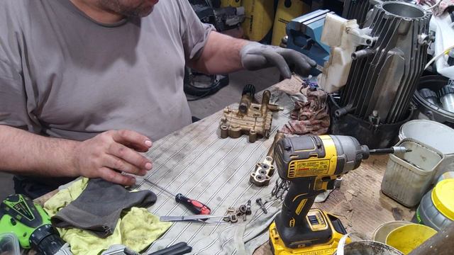 Ремонт Karcher HD 515c. Дефектовка