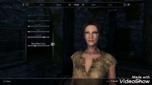 Skyrim SE character creation