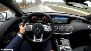 2019 Mercedes Benz S 560 Coupe - Drive POV NEW S Class Acceleration Sound Exhaust