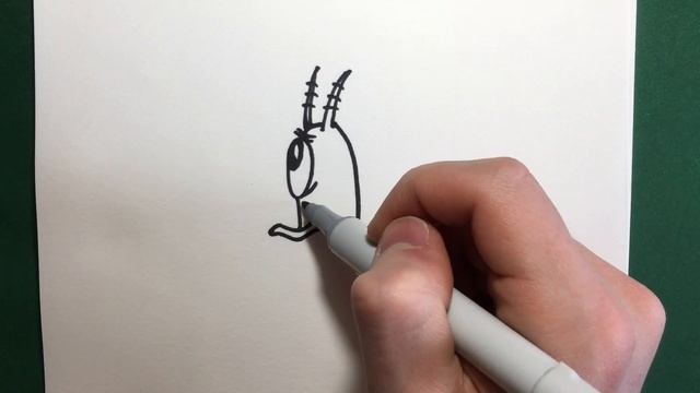 Рисуем ПЛАНКТОНА из Спанч Боба! смотреть онлайн