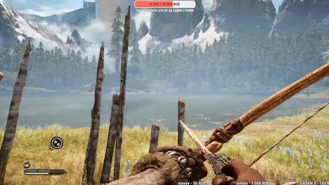 FAR CRY PRIMAL ВЫЖИВАНИЕ - хардкор на стриме смотреть онлайн