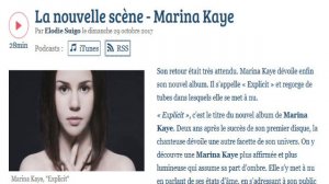 Marina Kaye Interview ( NS-FB-E.S)