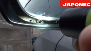 Toyota Avensis T270 mirror turn signal light replacement