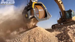 Просеивающий ковш MB S23 экскаватор Caterpillar 336D