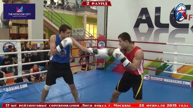 17-ые рейтинговые соревнования по боксу - 28 февраля 2015 г. до 69 кг. (мужчины). смотреть онлайн