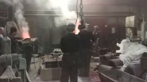 Работа в литейном цехе