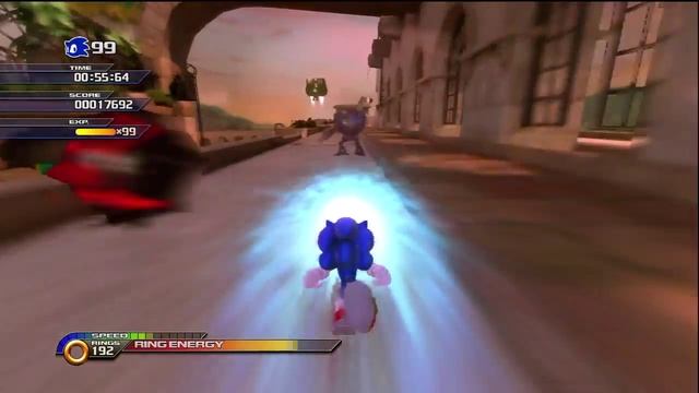 Sonic Unleashed: Spagonia Day (Rooftop Run Act 4) [ HD] смотреть онлайн