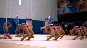 Эстетичекая гимнастика для детей 7-10 лет в студии танцев "Энер"