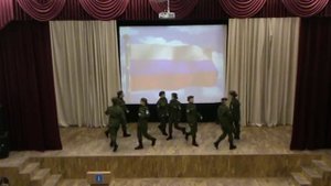 строевое дефиле школа №23 Раменский район