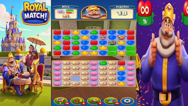 Royal Match! area 12 Gameplay смотреть онлайн