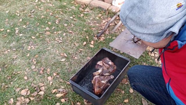 Коптим рульку! Что тут добавить? Очень вкусно) смотреть онлайн