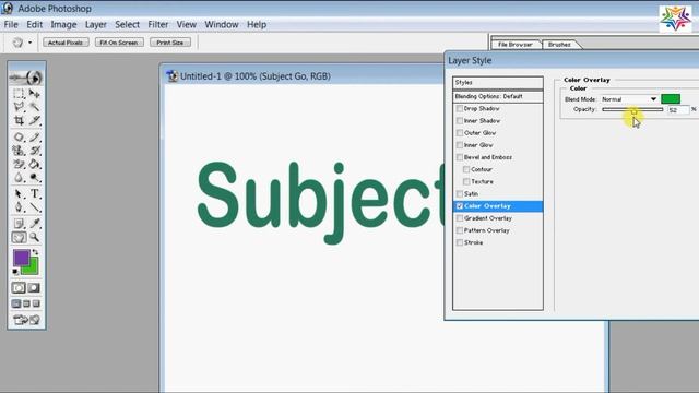 How to Use Layer Style Options in Adobe Photoshop # 18_Step by Step Easily in हिन्दी смотреть онлайн