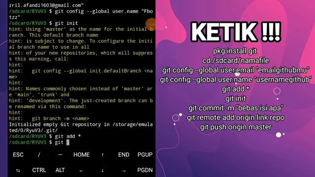 ? CARA UP SCRIPT BOT KE GITHUB VIA TERMUX || MUDAH DIJAMIN BISA смотреть онлайн