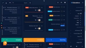 Education Dashboard Bootstrap Admin Template with RTL Dark Theme