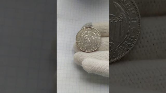 5 марок 1929 1000-на річниця Мейсена 1000 лет Мейсен Weimar  Republic 5 Reichsmark 1929 Germany