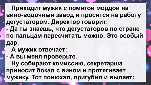 Анекдоты! Подборка Жизненных и Пикантных Анекдотов для Настроения! Юмор! Смех! Позитив! смотреть онлайн