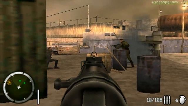 Medal Of Honor: Heroes 2 - PSP - #02. Port [1/2] смотреть онлайн