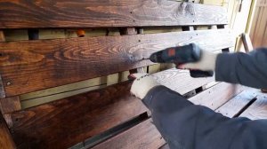 Качели из дерева своими руками/Swing made of wood with your own hands