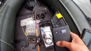 Аккумулятор для эхолота заменяем повербанком с 12В, питание эхолота+зарядка телефона,камеры+фонарик