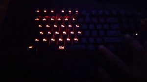 звук игровой клавиатуры HyperX ALLOY FPS PRO |на красных свечах \#асмр