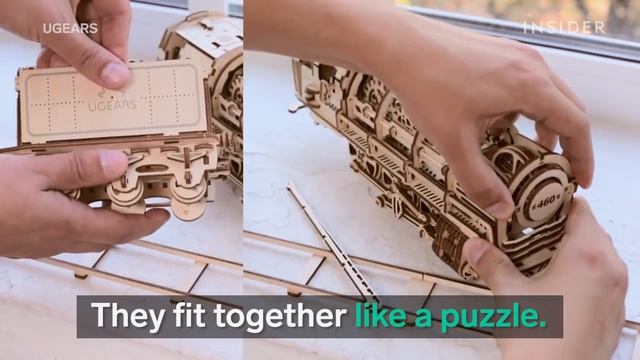 These wooden models move by themselves смотреть онлайн