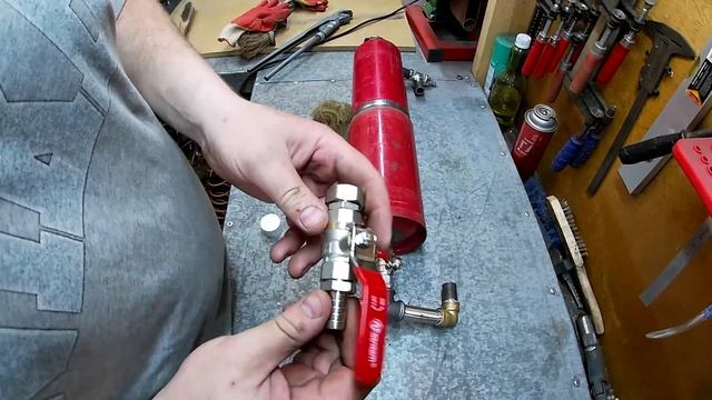Пескоструйный аппарат из двух огнетушителей, пескоструй своими руками