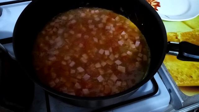 7 февраля 2020 г.омлет с колбасой и помидорами. смотреть онлайн