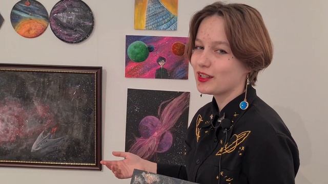 Презентация работ Дарины Козыревой #космос смотреть онлайн