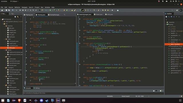Java Game Development TUTORIAL - Episode #22 - Combat - Part #3 смотреть онлайн
