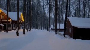 Зимний отдых в Подмосковье. База отдыха Ильинский пляж