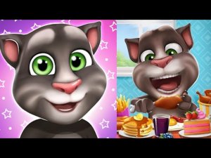 Мой Говорящий Том 2 Прохождение Часть 1 Лучший Мультик Игра На телефоне.mp4