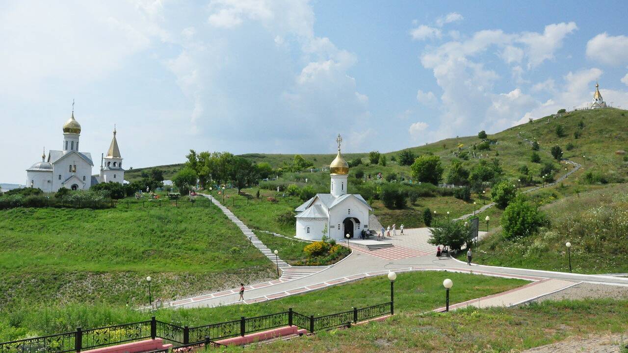 Белгородская область. Холковский Свято-Троицкий монастырь смотреть онлайн