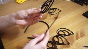 Корона ободок из стяжек ver. 2 + Фотосет на самоизоляции