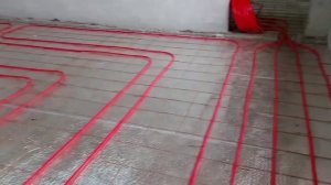 теплый пол двойная змейка