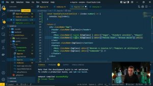 Code ton appli Web en REACT.JS, JSX et TypeScript