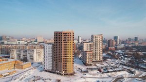 Квартал "Беринг" в Новосибирске - Ход строительства Декабрь 2023