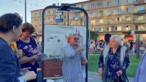 Сквер "Бабочка". Открытие. Благовещенск.