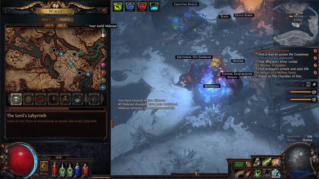 Path of Exile Guild Hideout Guide - How to create Guild Hideout