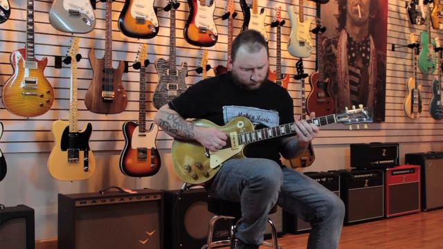 Vintage Gibson 1953 Les Paul Goldtop demo by Make'n Music featuring Josh Smith смотреть онлайн