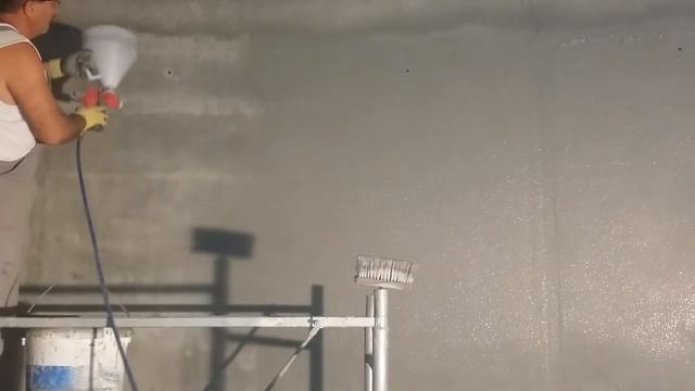 Hidroizolatie bazin apa cu sikatop-seal 107 sprayng gun смотреть онлайн