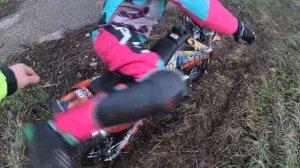 bse evo 110 учусь,ENDURO с детства