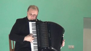 И.С.Бах. Хоральная прелюдия Фа минор - исполняет Алексей Сысоев (аккордеон)